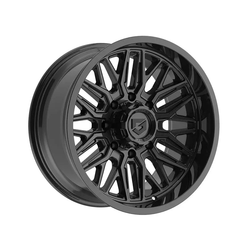 Gear Off Road 775B 22X10 6X135 106.2 Hub -19 Offset Gloss Black Wheel Rim 1