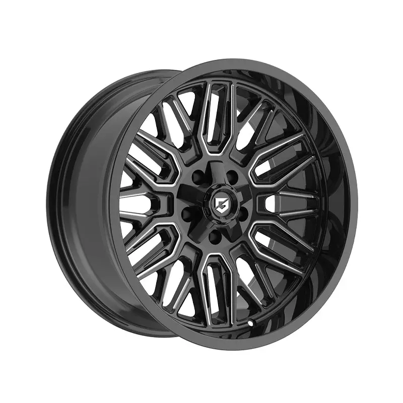Gear Off Road 775Bm 20X9 5X5.00/5X5.50 78.1 Hub +18 Offset Black Wheel Rim 1