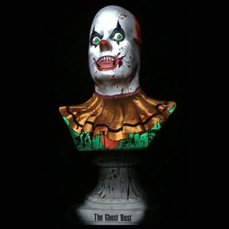 "Ghost Bust - Clown" Animated Haunted Projection Prop 1