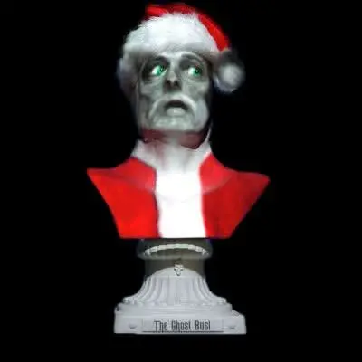 "Ghost Bust - Fright Before Christmas" Animated Haunted Projection Prop 1
