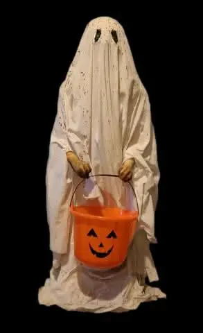 "Ghostie Little Trick-Or-Treater"  Professional Full Body Halloween Prop 1