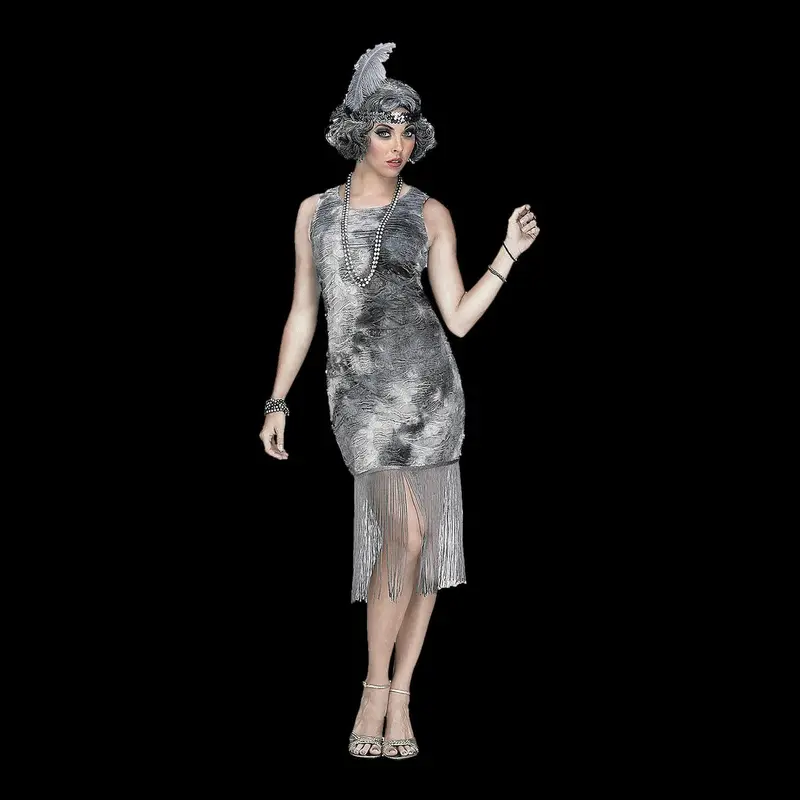 Ghostly Flapper Costume 1