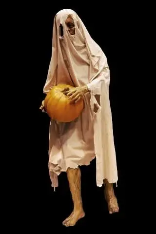 "Ghoul With Pumpkin"  Professional Full Body Halloween Prop 1