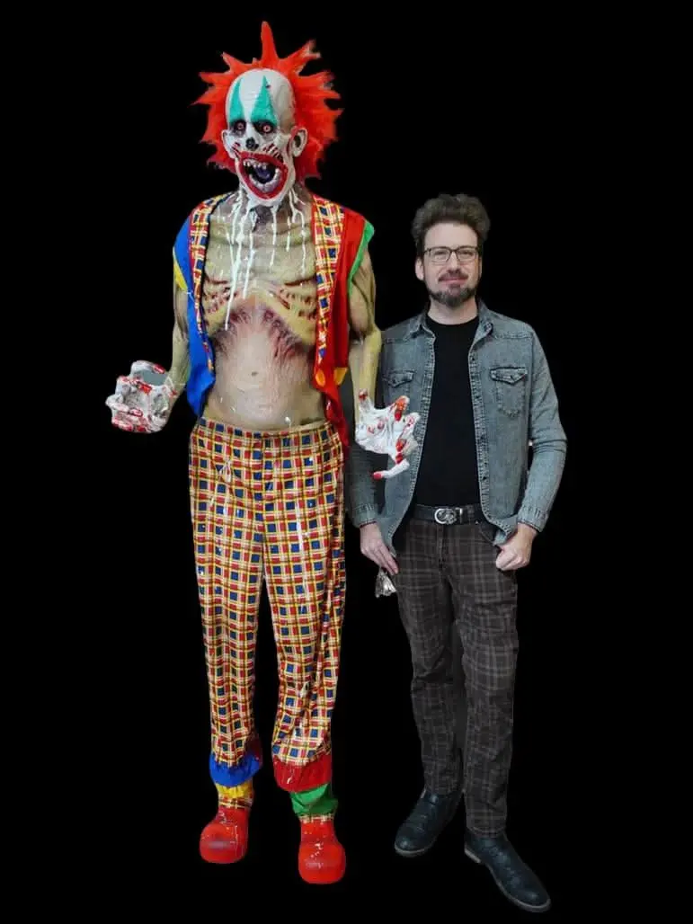 "Giant Socko The Clown" Professional Full Body Halloween Prop 1