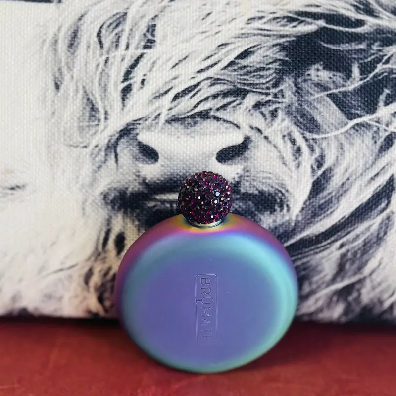 Glitter Flask Dark Aura 1