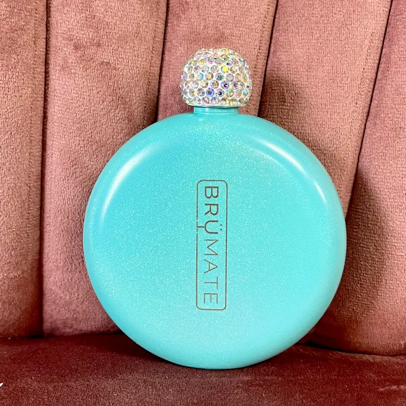 Glitter Flask Turquoise 1