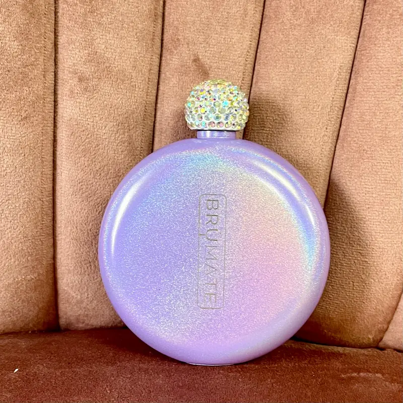 Glitter Flask Violet 1