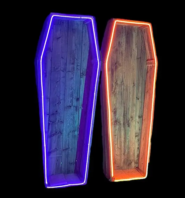 "Glow Coffin" Professional Halloween Prop 1