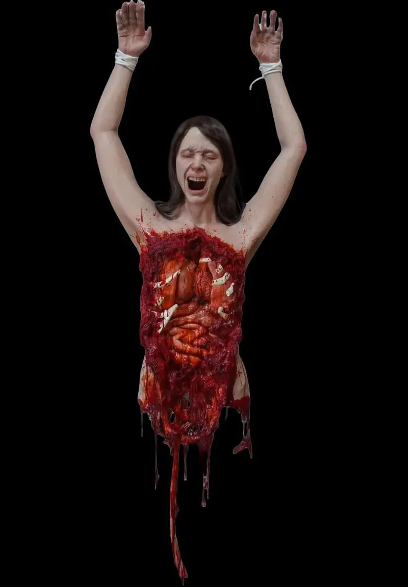 Gory Gutted Aggy Dangler Halloween Prop 1