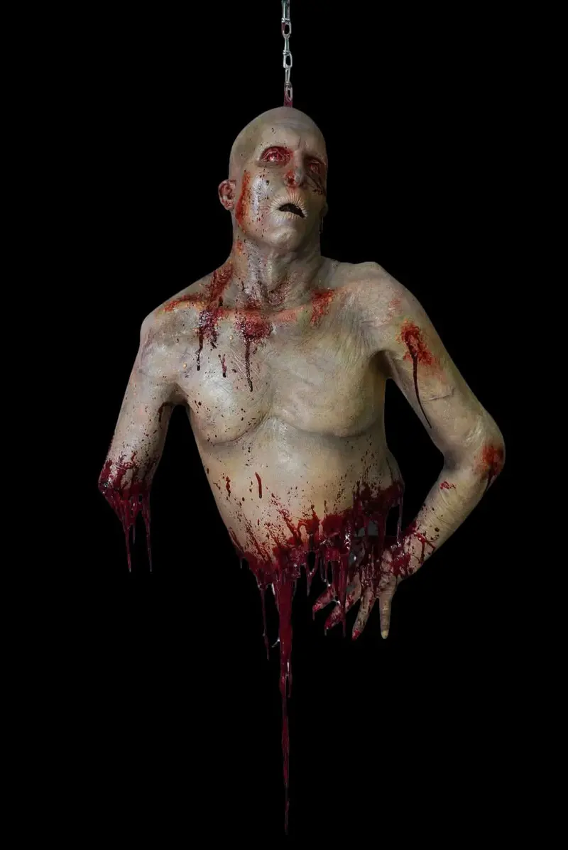 Hanging Joaquin Meat Halloween Prop 1