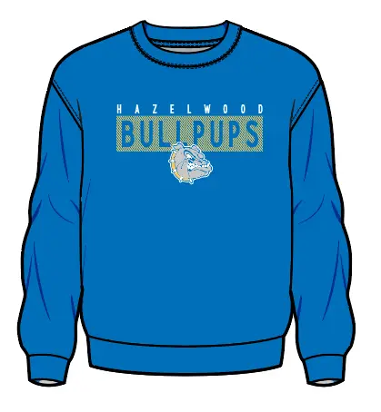 Hazelwood Bullpups Crewneck Sweatshirt 1