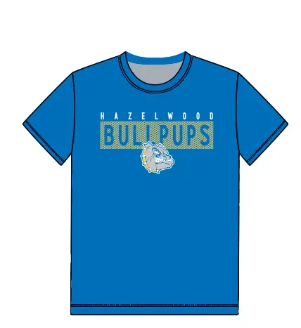 Hazelwood Bullpups Short Sleeve T-Shirt 1