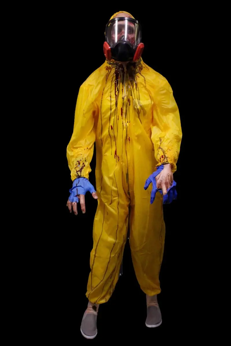 "Hazmat Zack" Professional Full Body Halloween Prop 1