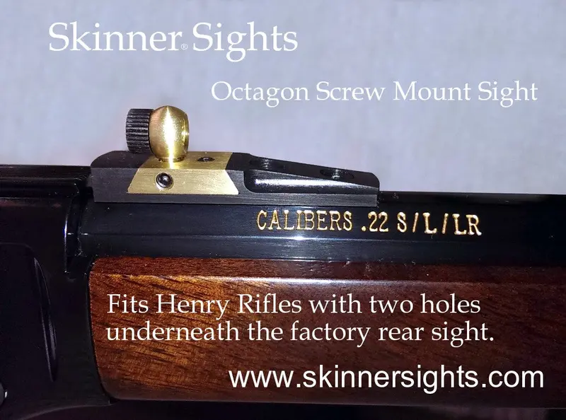 Henry "Octagon Screw Mount" Sight 1