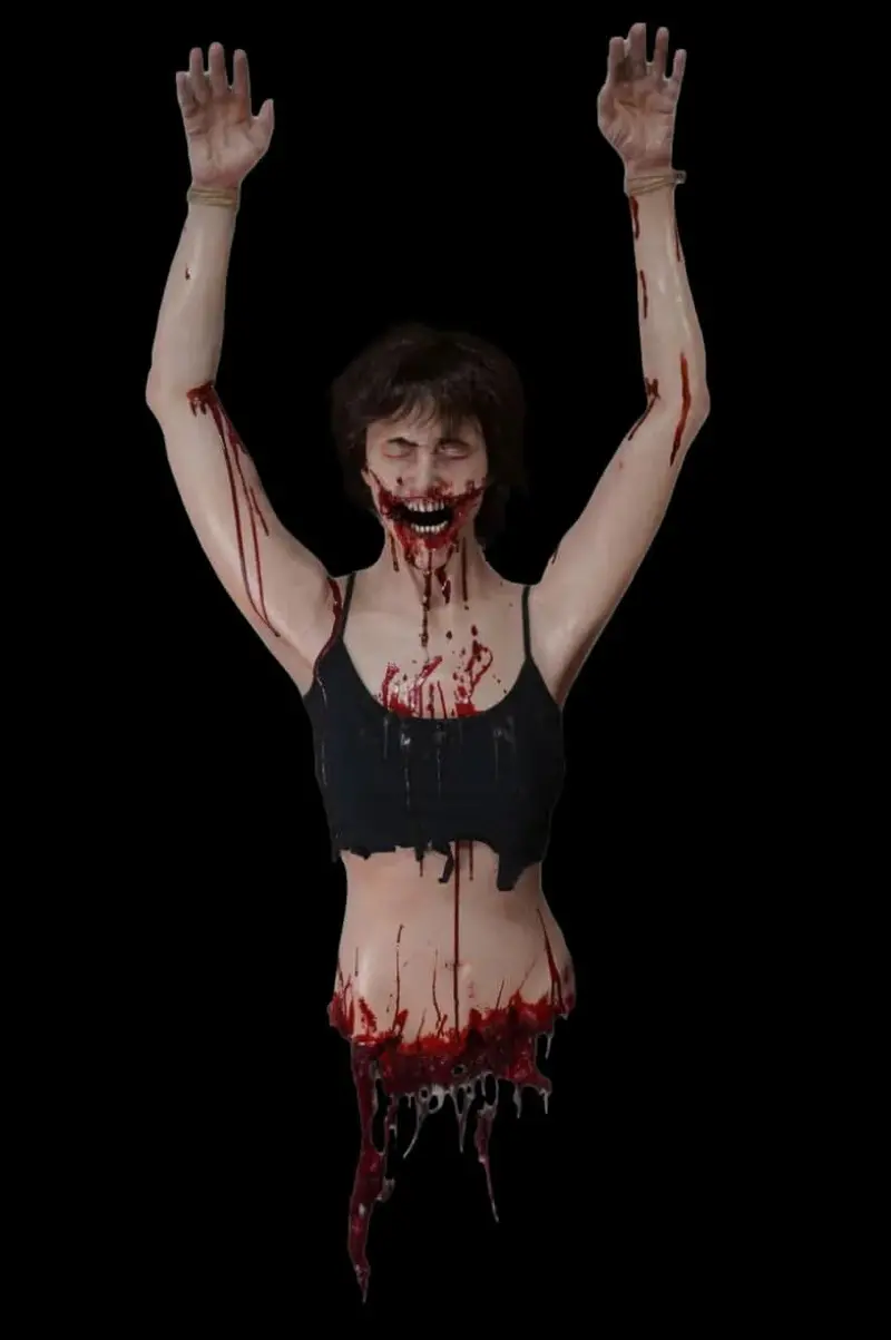 Horrified Agatha Dangler Halloween Prop 1
