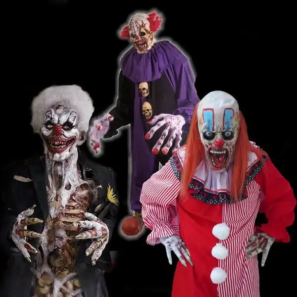 "Horror Clown" Hd Studios Pro Costumes - 3X Package Deal 1