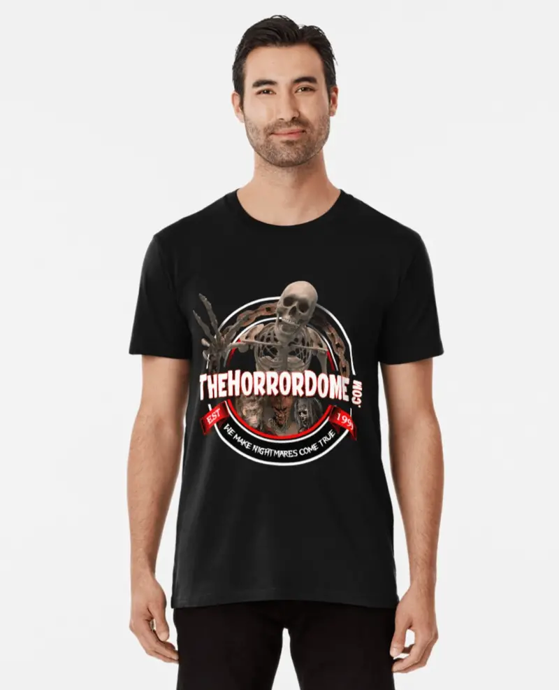 Horrordome Logo Premium T-Shirt 1