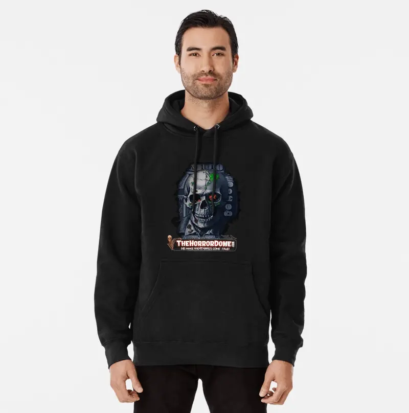 Horrordome Zombie Skull Pullover Hoodie 1