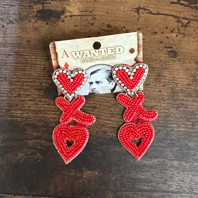 Hugs And Kisses Earring 1