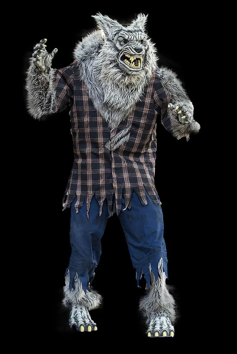 "Hulking Werewolf" Halloween Animatronic Decoration 1