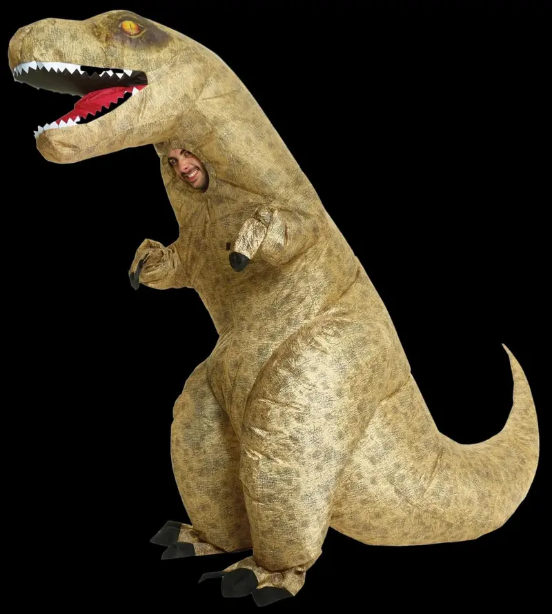 "Inflatable T-Rex" Costume 1