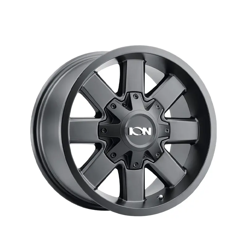 Ion 141 18X9 6-135/6-139.7 106 Hub 18 Offset Black Wheel Rim 1