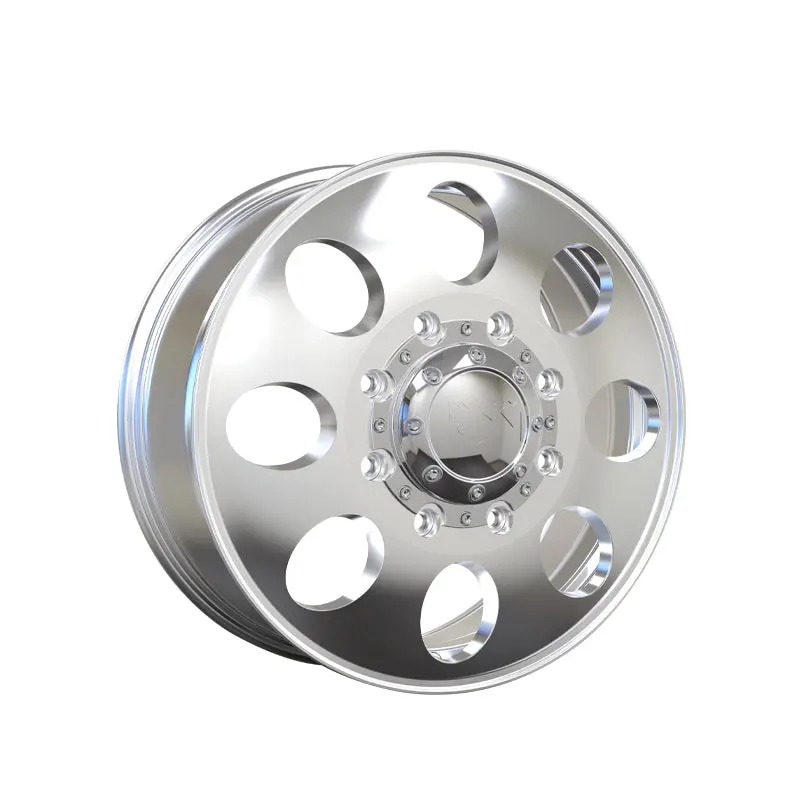Ion 167 17X6.5 8-165.1 130.18 Hub 125.3 Offset Silver Wheel Rim 1