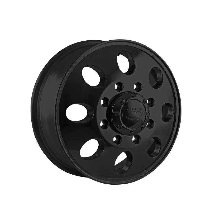Ion 167 17X6.5 8-200 142 Hub 125.3 Offset Black Wheel Rim 1