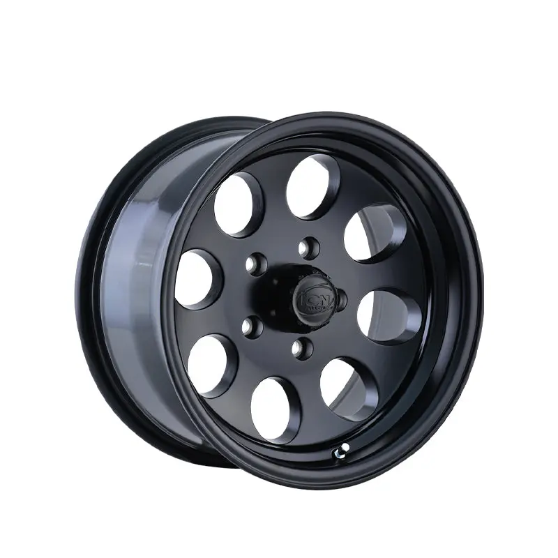 Ion 171 16X8 5-127 83.82 Hub -5 Offset Black Wheel Rim 1
