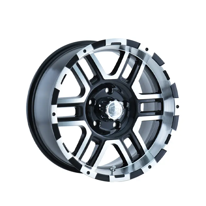 Ion 179 16X8 6-139.7 106 Hub 10 Offset Black Wheel Rim 1