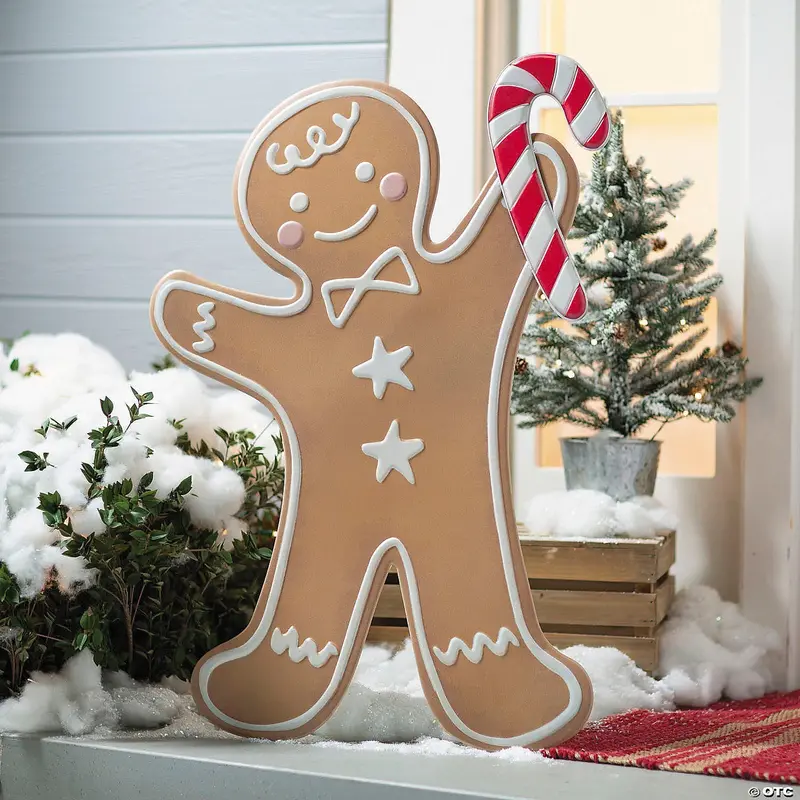 Iron Gingerbread Boy Christmas Decoration 2
