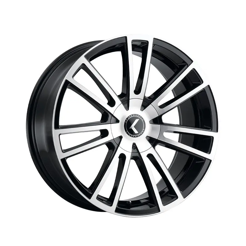 Kraze Spectra 18X8 5-110/5-127 72.62 Hub 40 Offset Black Wheel Rim 1