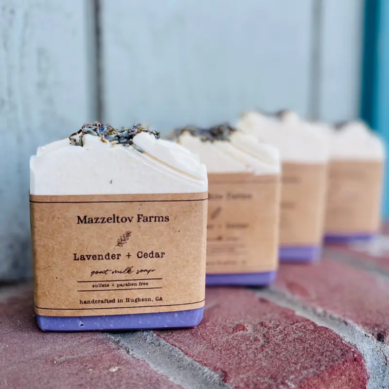 Lavender + Cedar Soap 1