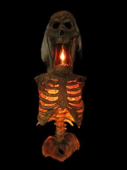 "Lighted Torso Of Terror" Hanging Haunted House Decoration 1