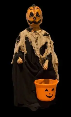 "Lil Punkin Little Trick-Or-Treater"  Professional Full Body Halloween Prop 1