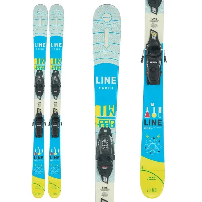 Line Tom Wallisch Shorty [W/ Marker 4.5 Or 7.0 Bindings] 2024 1