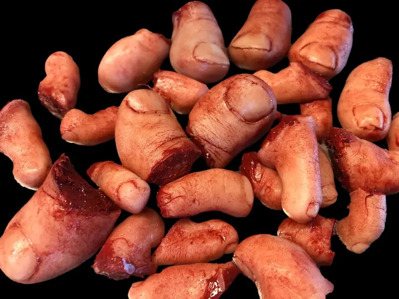 Lot Of 20 "Severed Toes" Halloween Prop 1