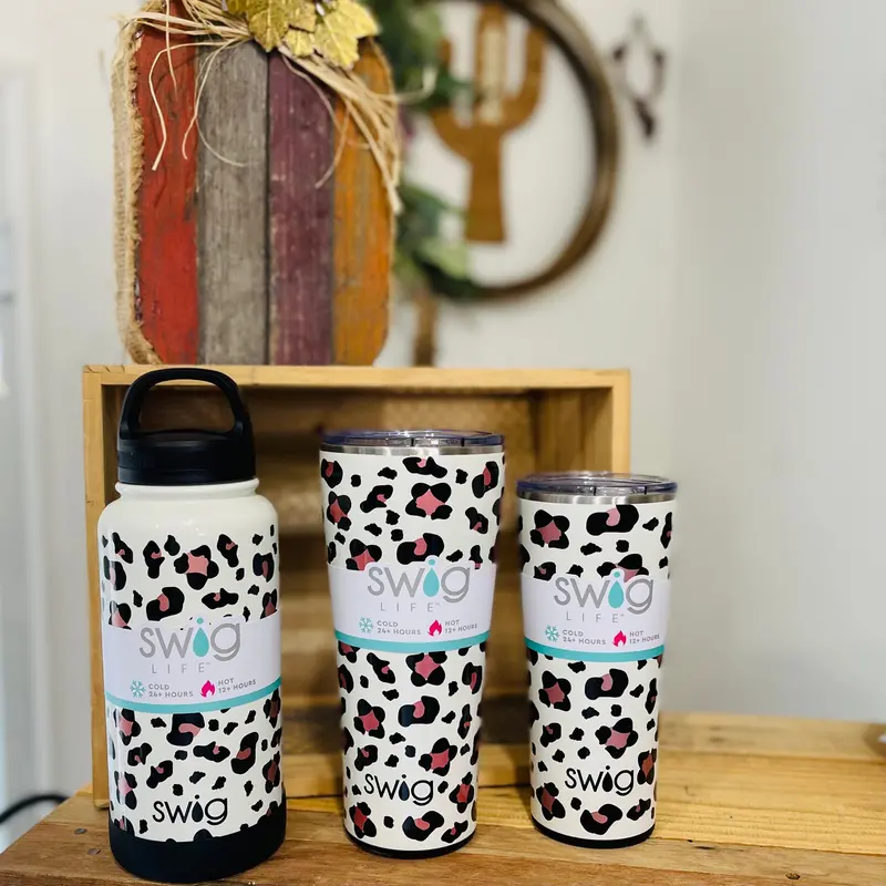 Luxy Leopard Swig Cups 1