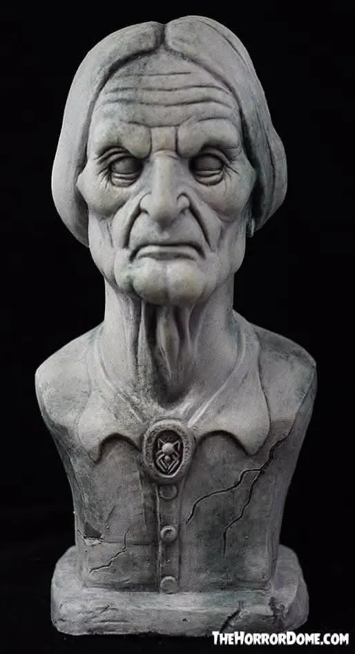 "Madam Macy Ghostly Manor Bust" Hd Exclusive Spooky Halloween Decoration 1