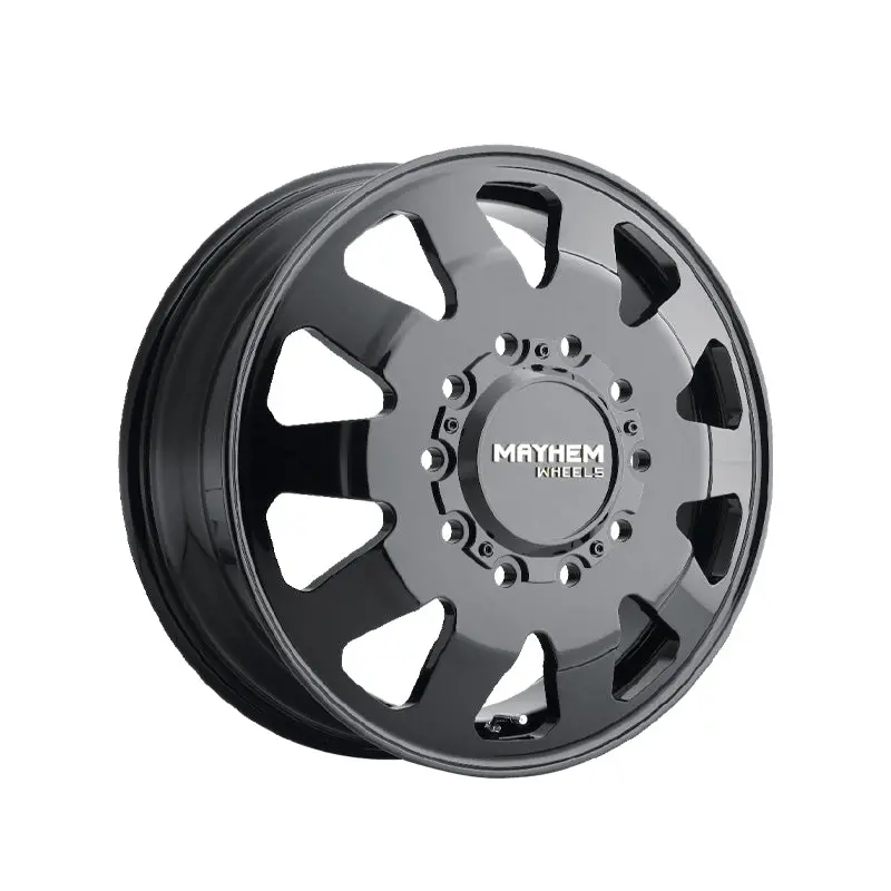 Mayhem Challenger 22X8.25 10-225 170.1 Hub 169 Offset Black Wheel Rim 1