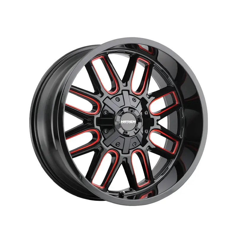 Mayhem Cogent 20X9 6-135/6-139.7 106 Hub 0 Offset Black Wheel Rim 1