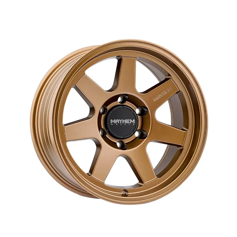Mayhem Convoy 17X9 6-139.7 106 Hub -6 Offset Bronze Wheel Rim 1
