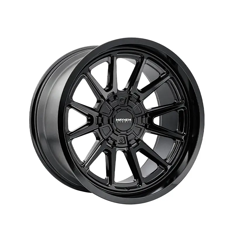Mayhem Intrepid 18X9 5-127/5-139.7 87 Hub -12 Offset Black Wheel Rim 1