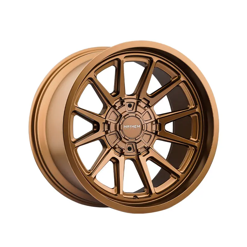 Mayhem Intrepid 20X9 5-127/5-139.7 87 Hub 0 Offset Bronze Wheel Rim 1