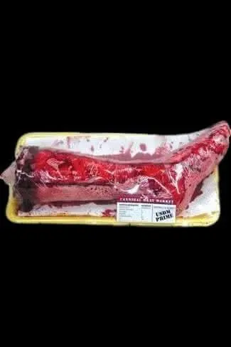 "Meat Market - Leg" Bloody Human Body Part Prop 1