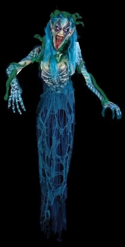 "Medusa" Hanging Monster Halloween Prop 1