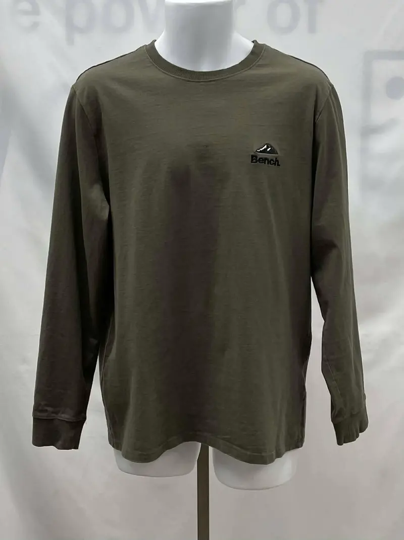 Men's Bench Long Sleeve Top, Large 1