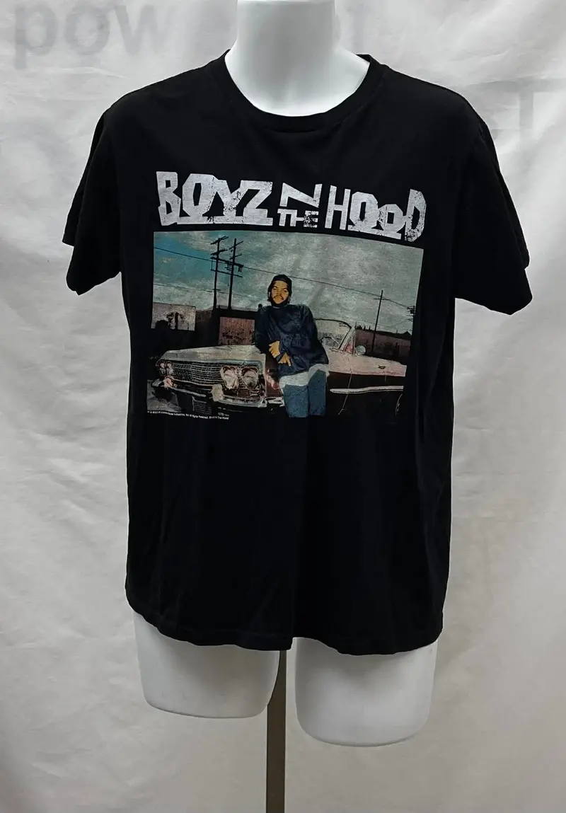 Men's 'Boys N The Hood' Short Sleeve Top, Medium 1