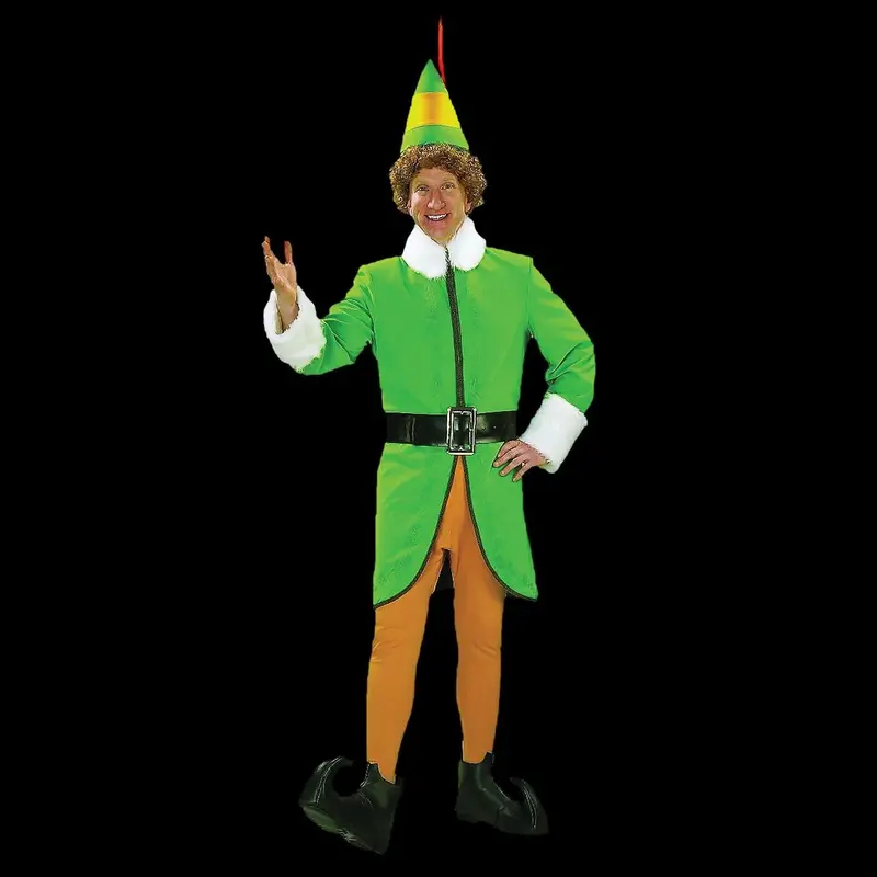 Men's Buddy The Elf Costume 1