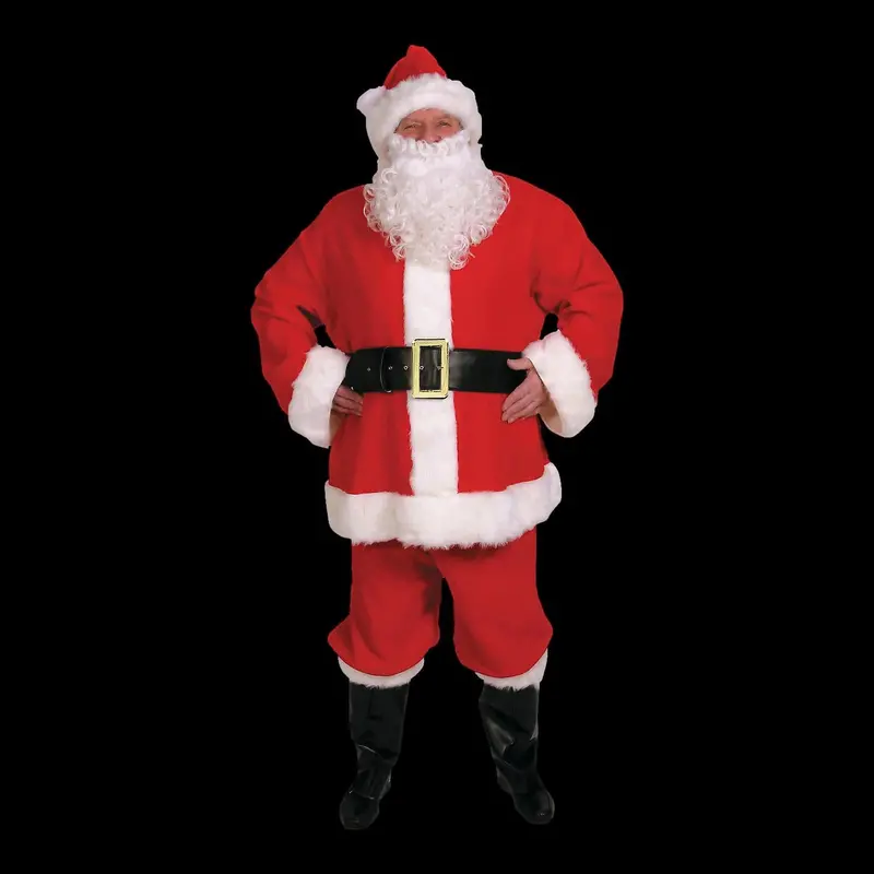 Men's Complete Santa Suit Costume 1